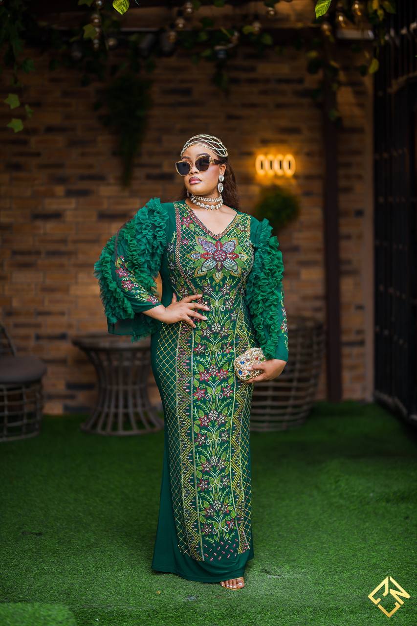 Stone-Embellished Gowns